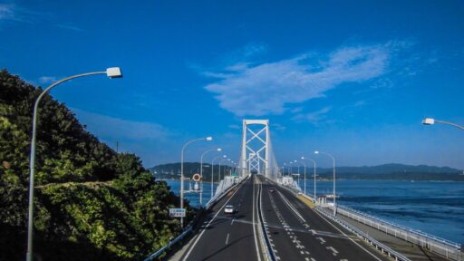 徳島県の大鳴門橋の風景写真