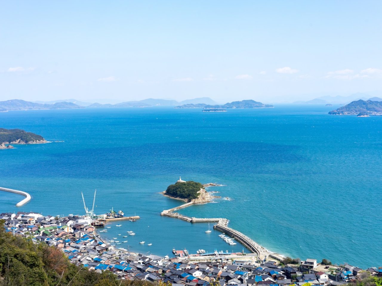 福山市鞆町の風景写真