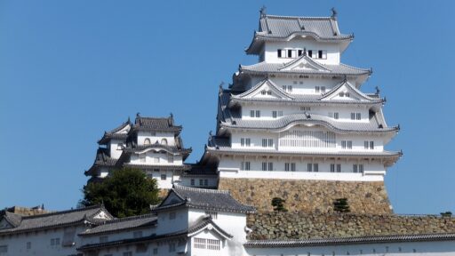 姫路市の姫路城の風景写真