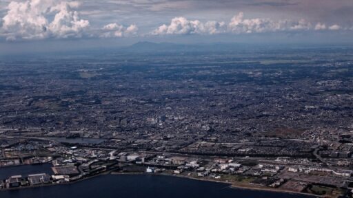 船橋市周辺の空撮写真