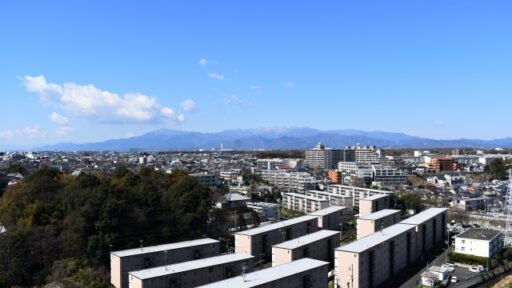 町田市の町並みの風景写真