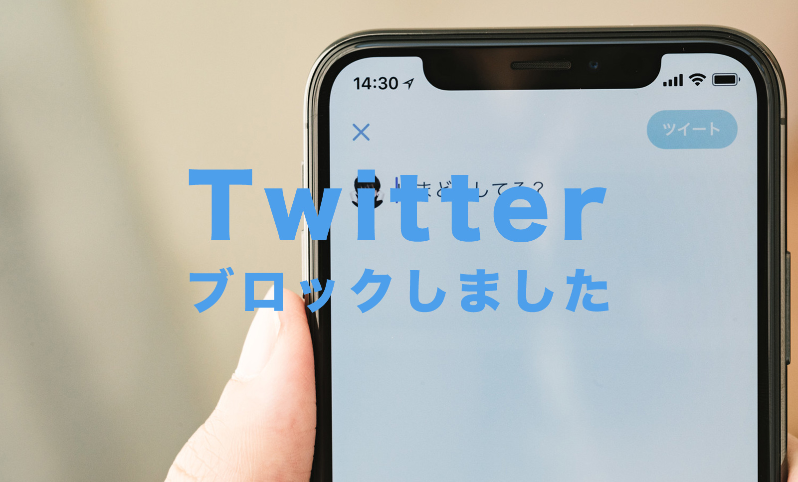 X(旧Twitter)で「〜さんはあなたをブロックしました」が出る、消す＆非表示にすることはできる？のサムネイル画像