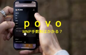 povo(ポヴォ)でMNPに手数料はかかる？転入&転出で解説