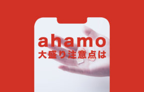 ahamo(アハモ)大盛りに注意点は？いらない場合の例も解説