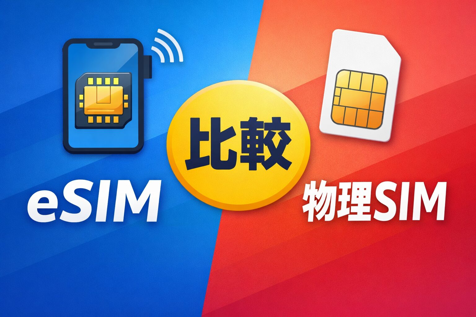 楽天モバイルでeSIMを使うメリット・デメリット｜物理SIMとの違いもわかりやすく解説のサムネイル画像
