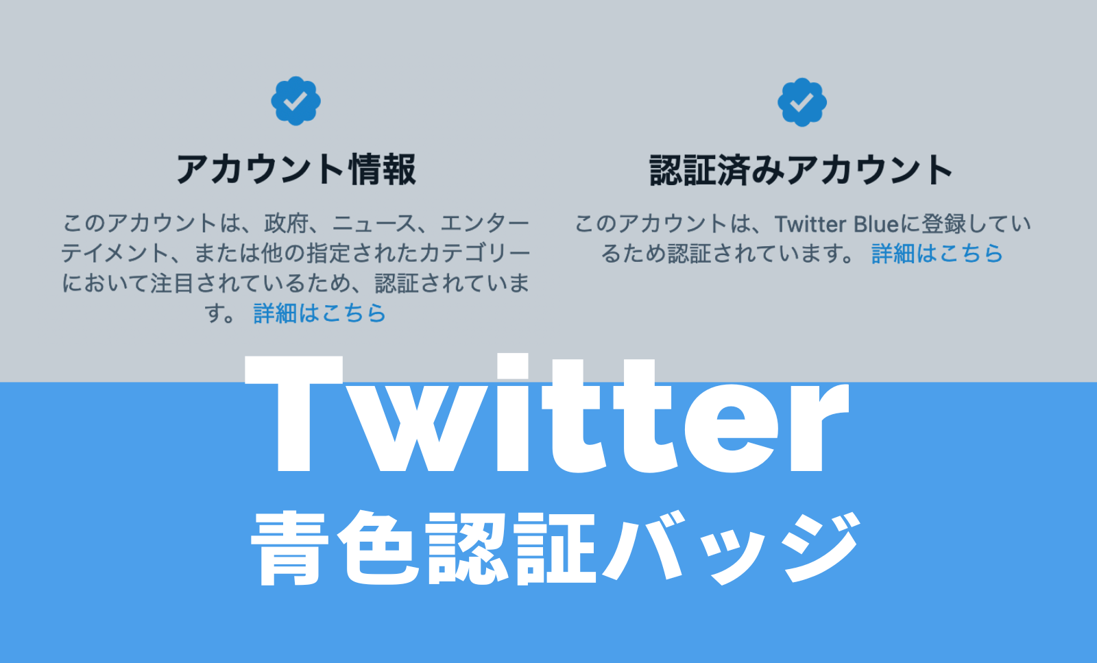 Twitterブルーで認証バッジ&マークを有料化して販売へのサムネイル画像