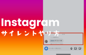 インスタのDMでサイレント(/Silent)のやり方は？できない場合の対処法も解説