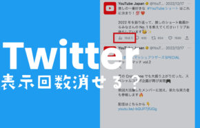 X(旧Twitter)の表示回数&再生数を非表示にする消し方はある？いらない場合は？