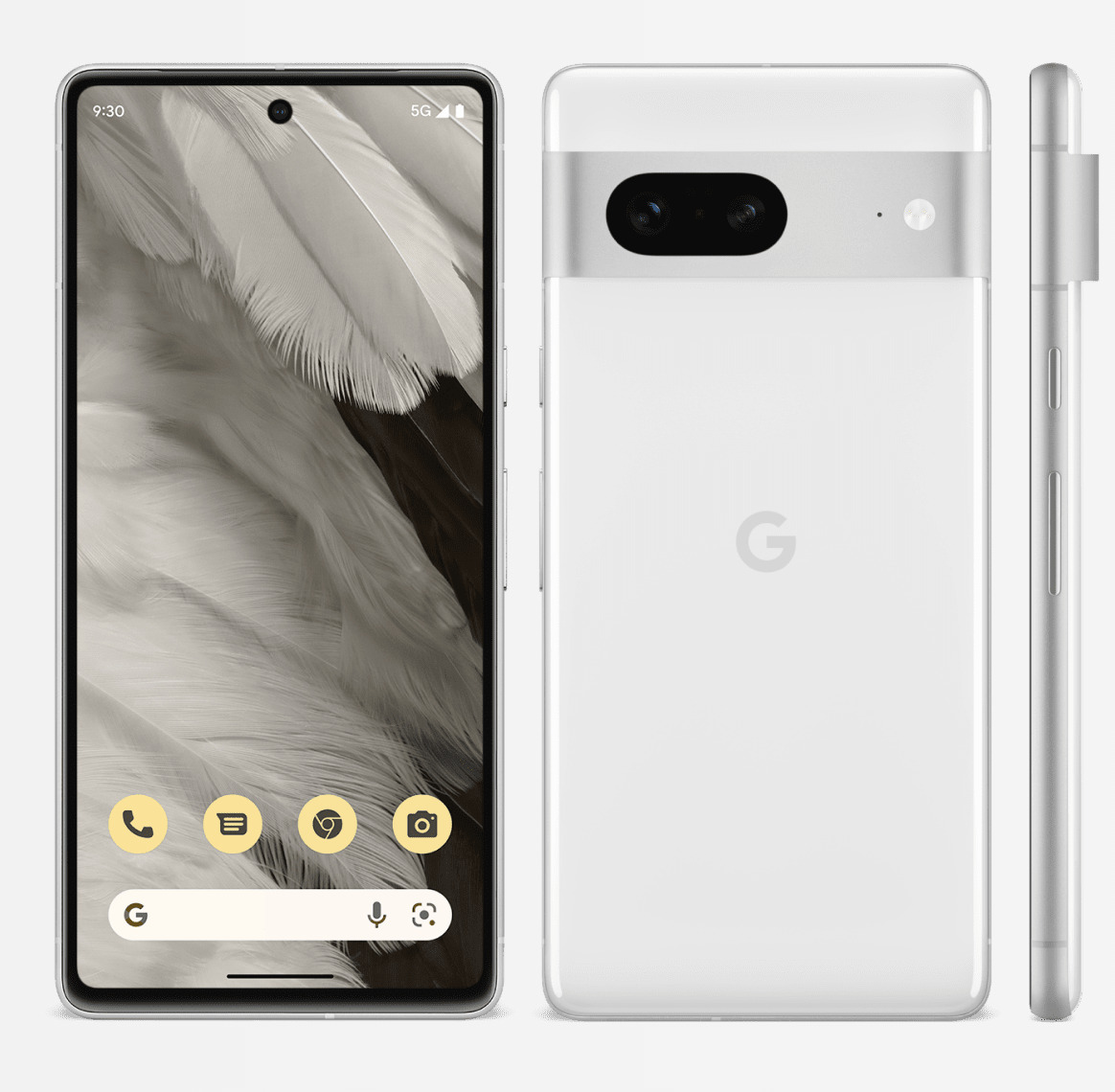 Google Pixel 6aのSnowのカラバリ