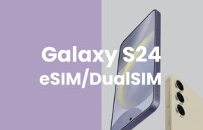 Galaxy(ギャラクシー)S24はeSIMに対応。デュアルeSIMも可能。